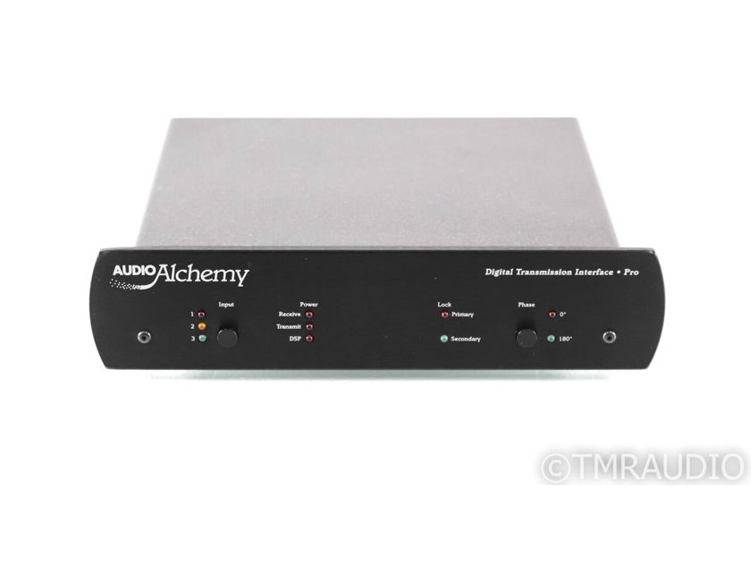 Audio Alchemy Digital Transmission Interface Pro Jitter Filter; AS-IS(No Output) (28111)