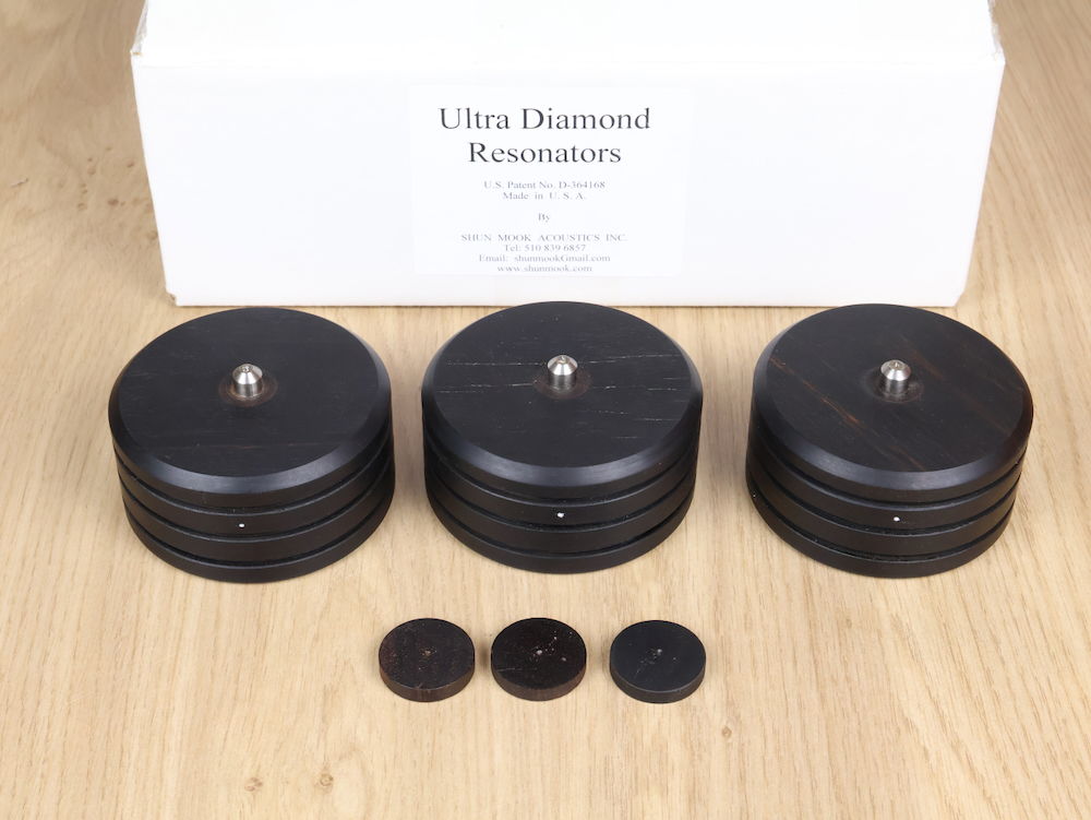 Shun Mook Ultra Diamond highend audio Resonators set of 3