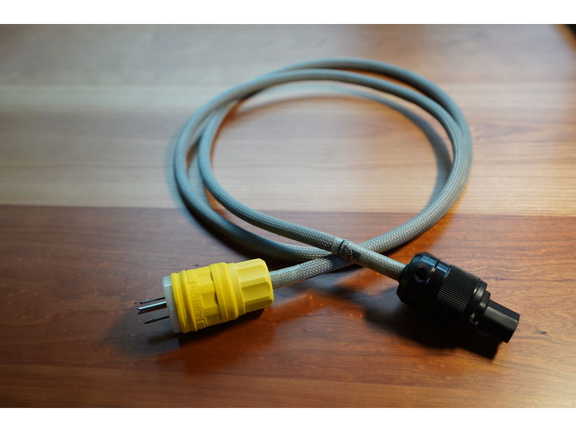 Moray James 15 A high current power cord.