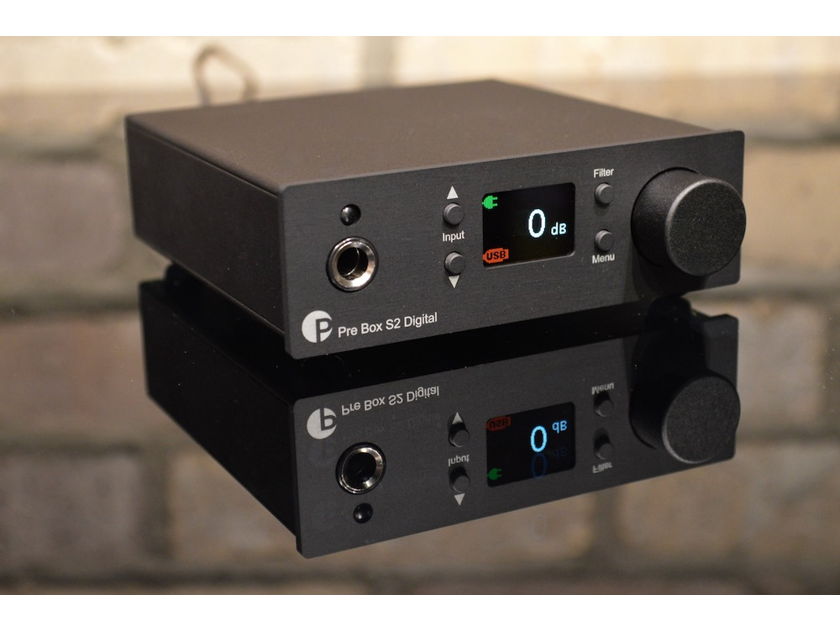 Pro-Ject Audio Systems Pre Box S2 Digital - Black