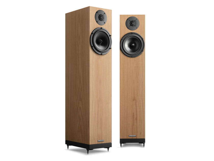 Spendor A7 Floor Stand Speaker - Natural Oak - FACTORY SEALED/WARRANTY!
