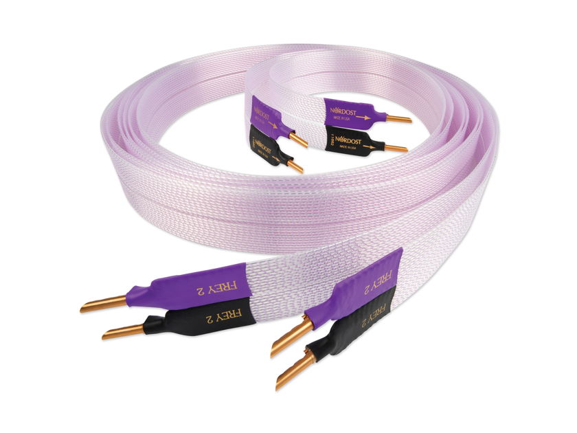 Nordost FREY 2 NORSE Trade in: Matched pair 2m shotgun Banana cable w/orig box