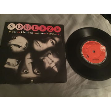 Squeeze UK 45 With Picture Sleeve Vinyl NM  When The Ha...