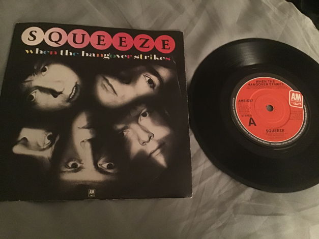 Squeeze UK 45 With Picture Sleeve Vinyl NM  When The Ha...