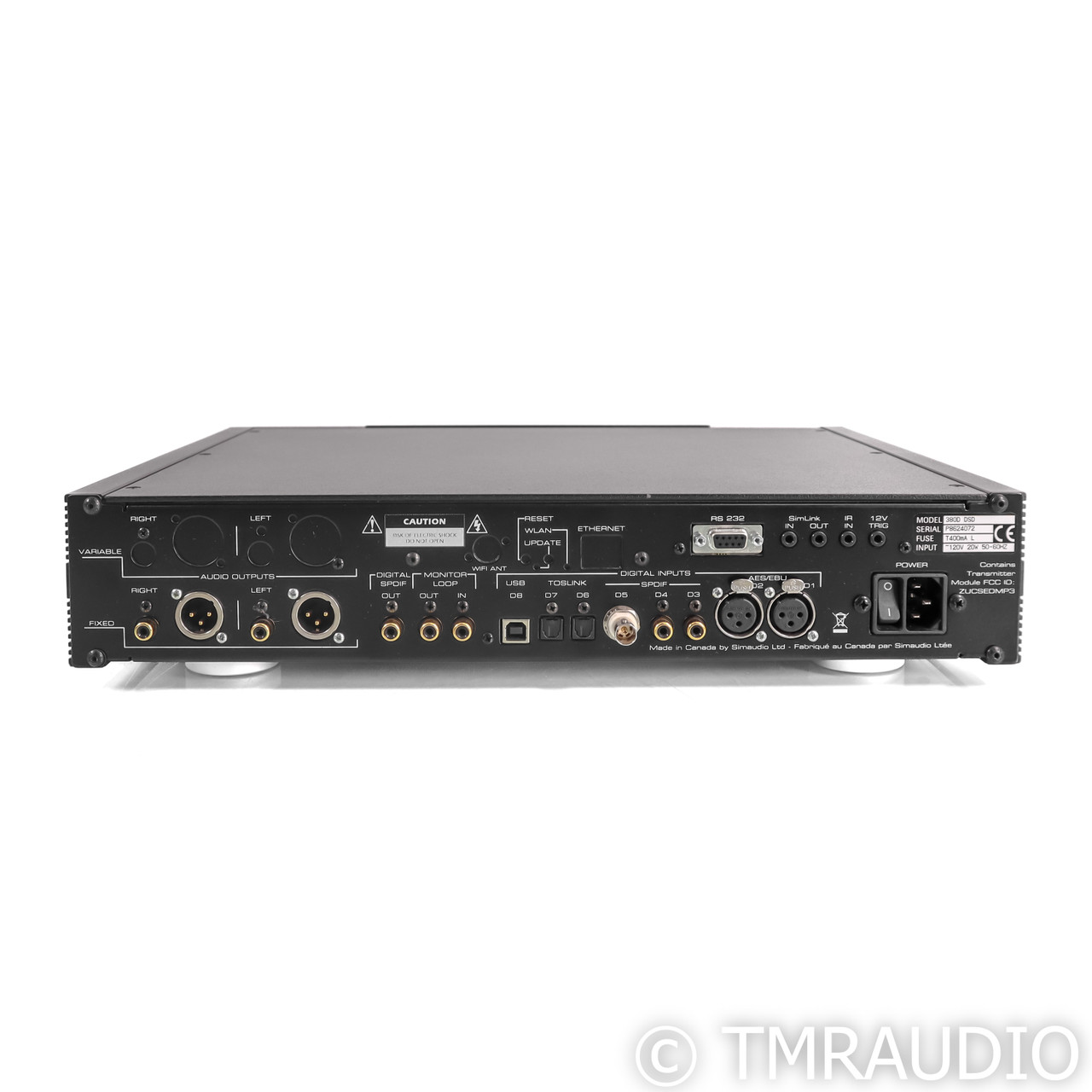 SimAudio Moon Neo 380D DSD DAC; D/A Converter (63706) 5