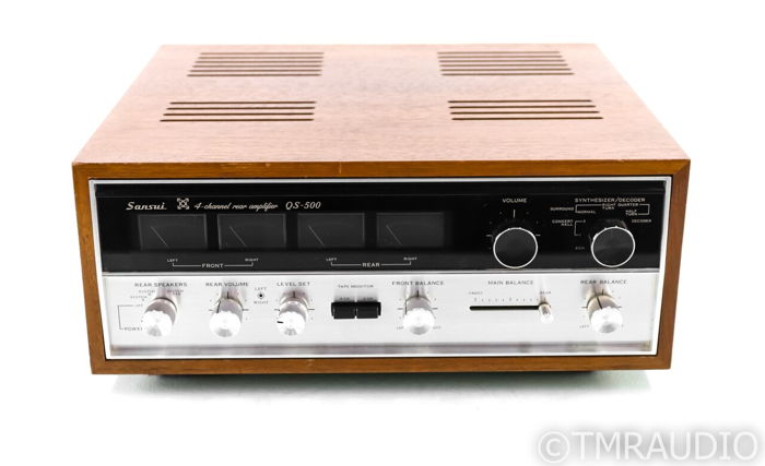 Sansui QS-500 Vintage 4 Channel Power Amplifier; QS500;...