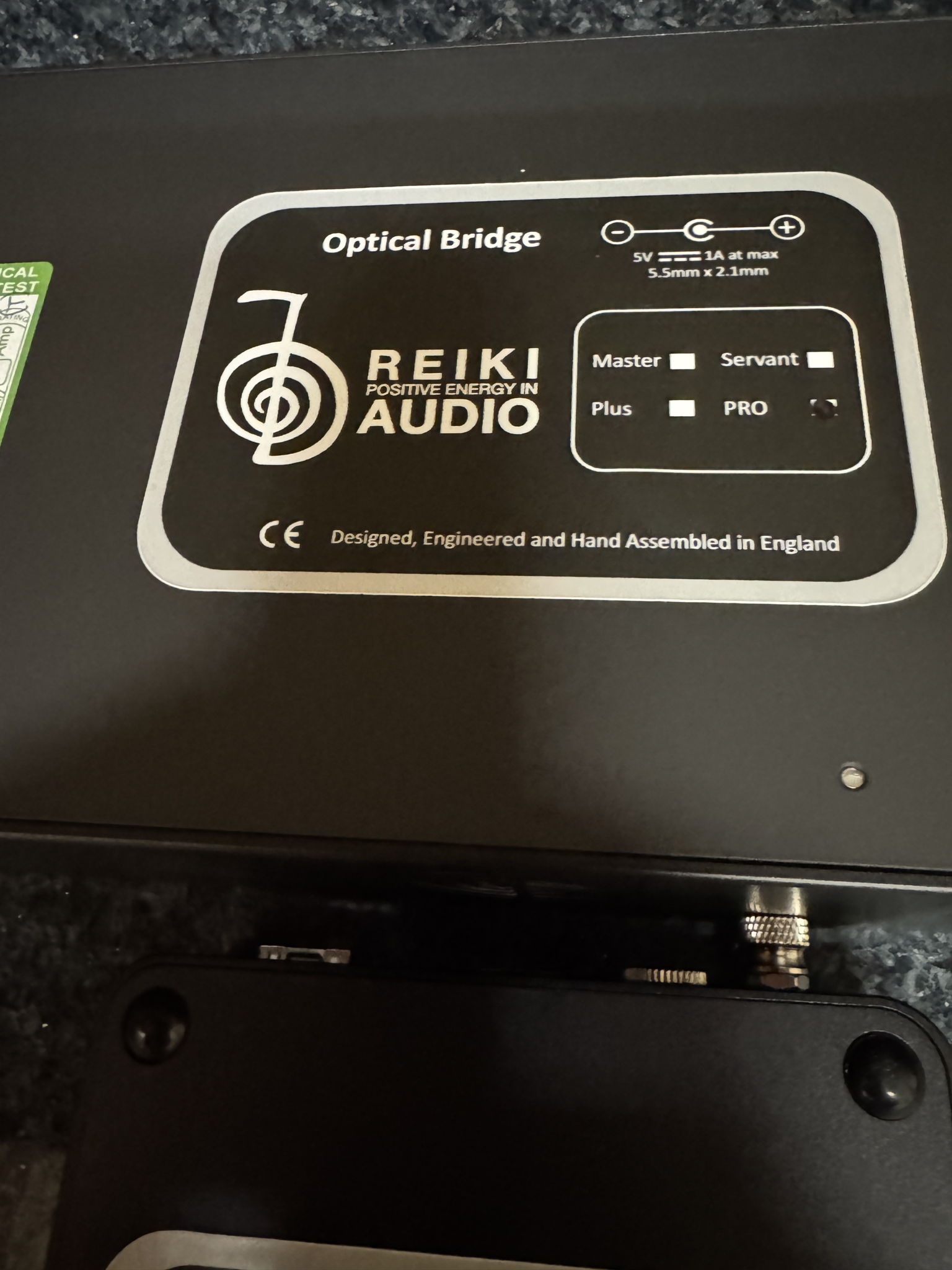 Reiki Audio Optical Bridge Pro for Streaming 2