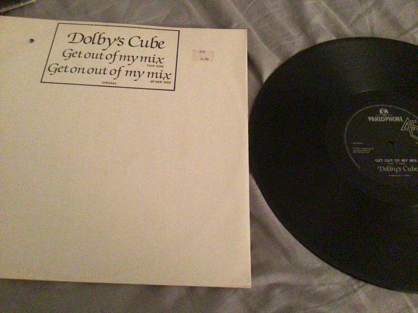 Thomas Dolby Dolby’s Cube UK 12 Inch  Get Out Of My Mix/Get On Out Of My Mix