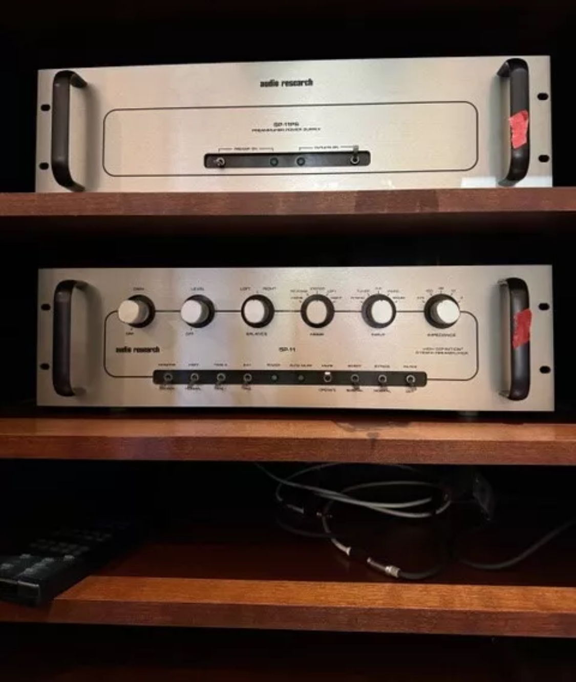 Audio Research SP-11 & SP-11PS Dual Chassis Tube Preamp