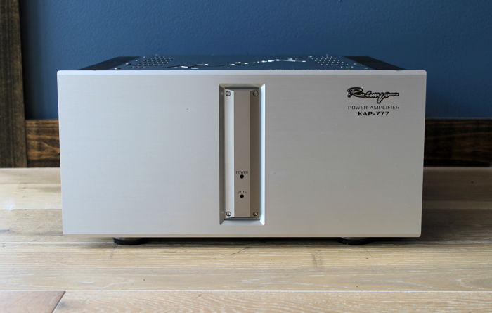 Reimyo KAP-777 Stereo Power Amplifier in Silver Finish