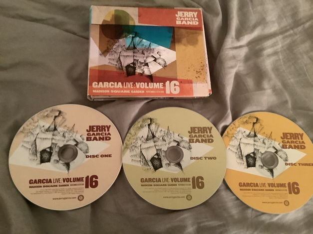 Jerry Garcia Band 3 CD Set Garcia Live:Volume 16/Madiso...