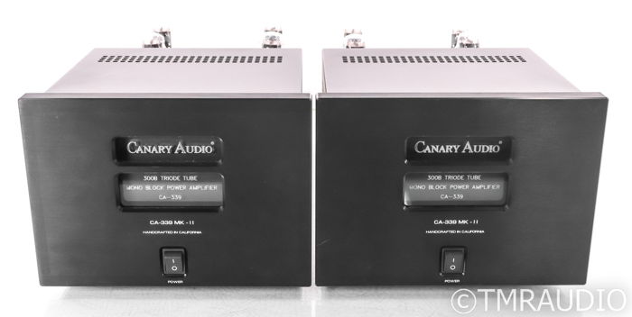 Canary Audio CA339 MkII Monoblock Tube Amplifiers; CA-3...