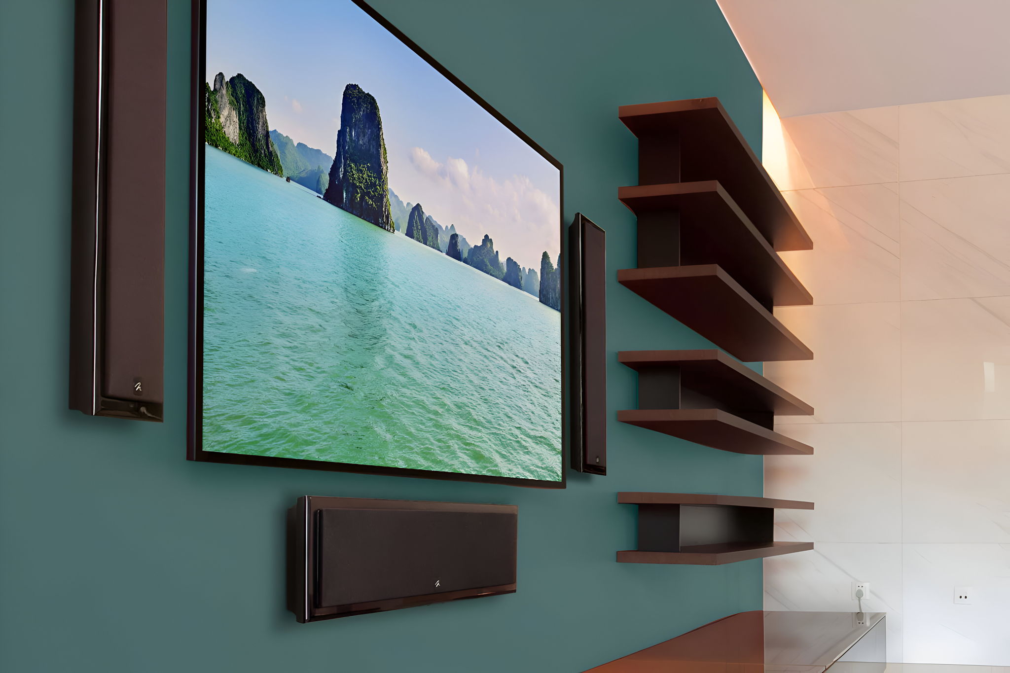 MartinLogan Motion SLM Left/Center/Right Speaker - Glos...