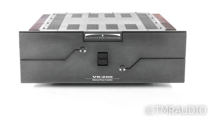 BAT VK-200 Balanced Stereo Power Amplifier; Balanced Au...