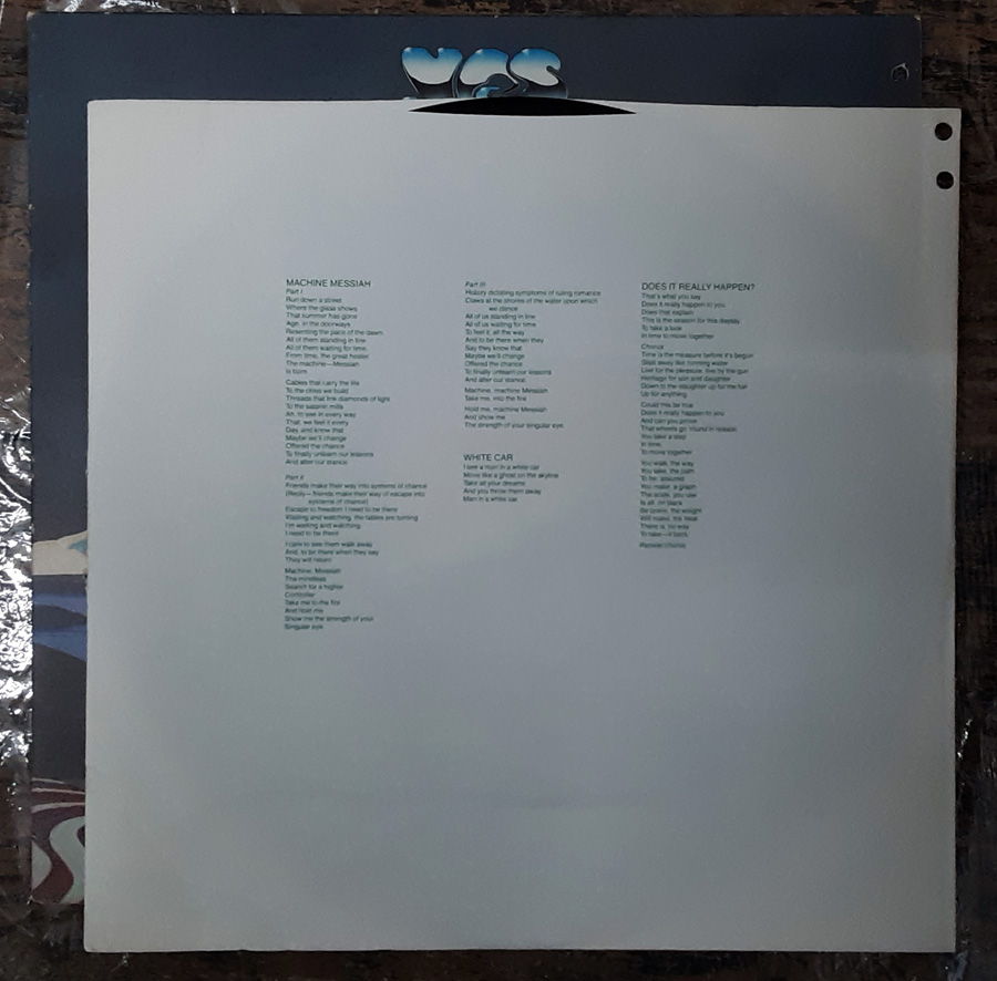 Yes – Drama NM- 1980 ORIGINAL VINYL LP Atlantic Records... 4