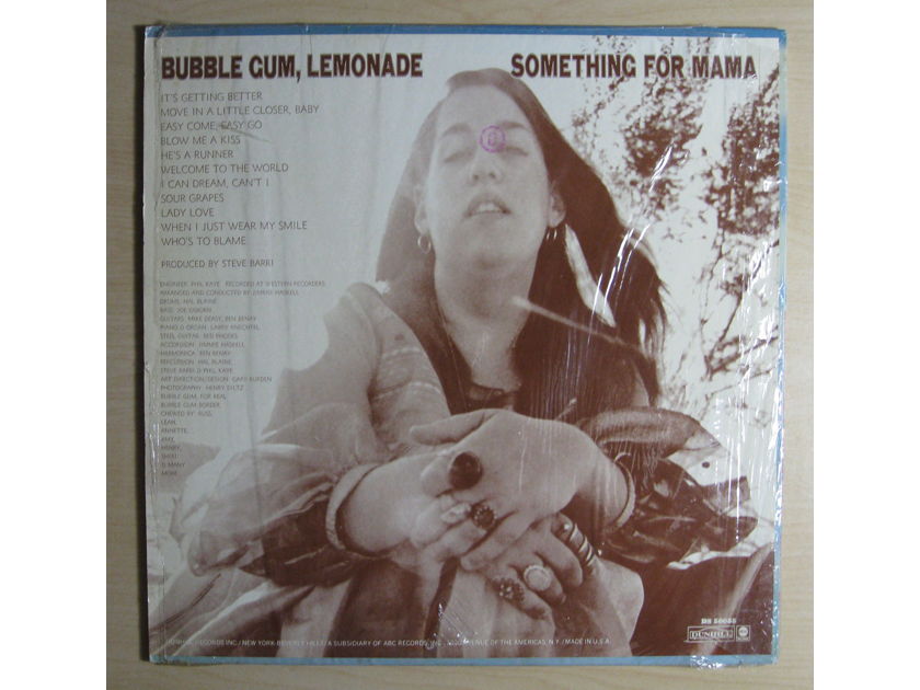 Mama Cass - Bubble Gum, Lemonade &... Something For Mama EX++ 1969 Vinyl LP Dunhill DS-50055