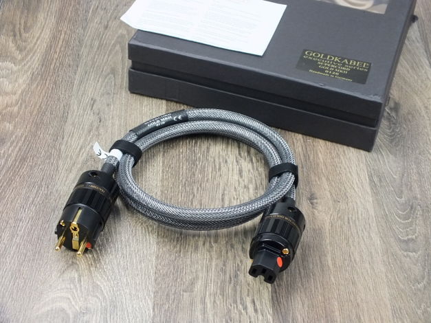 Goldkabel Executive Supercord Gold MKII power cable 1,2...