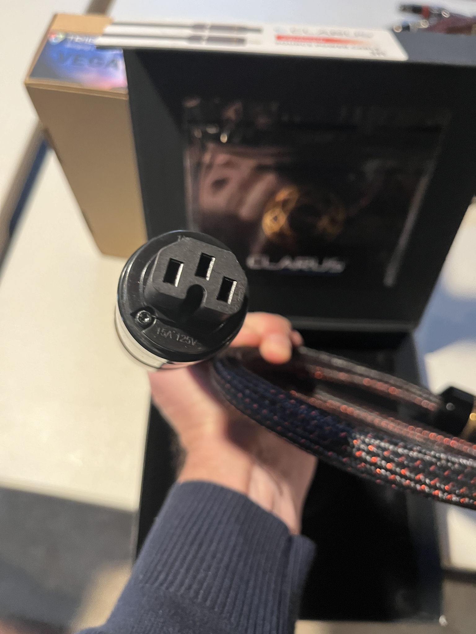 Clarus Crimson CCP Power Cable 6
