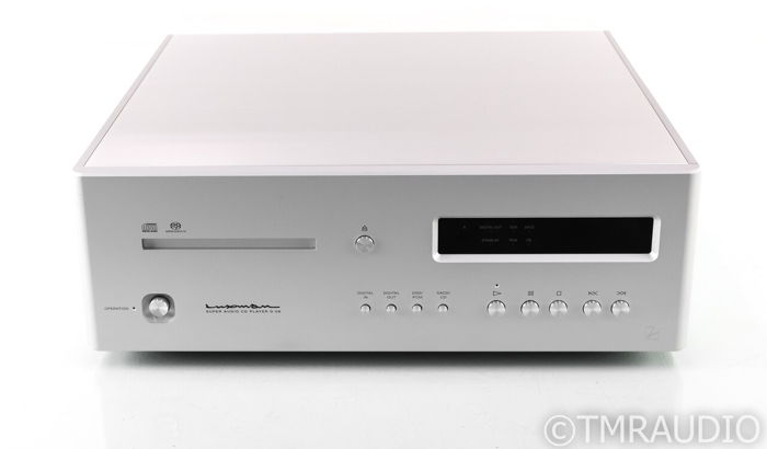 Luxman D-08 SACD / CD Player; D08; Remote; Silver (28228)