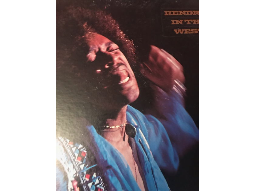 Jimi Hendrix LP “Hendrix In The West Jimi Hendrix LP “Hendrix In The West