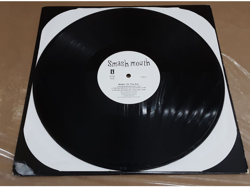 Smash Mouth - Walkin' On The Sun NM Viny 12" LP White Label Promo Single Interscope Records INT8P 6259