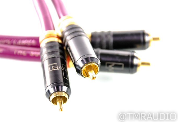 JPS Labs Superconductor 3 RCA Cables; .5m Pair Intercon...