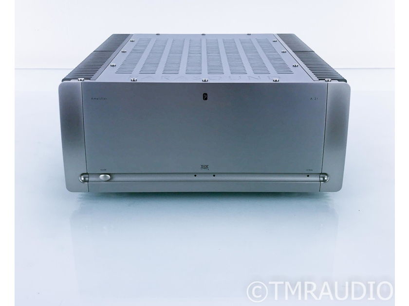 Parasound Halo A21 Stereo Power Amplifier; A-21; Silver (17853)