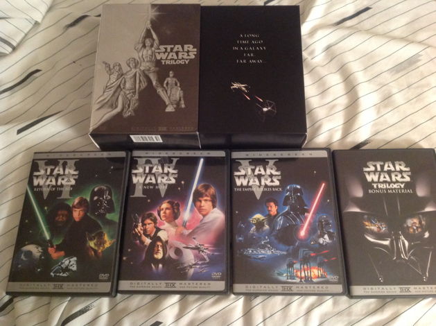 Star Wars  Trilogy THX Mastered 4 Disc Box Set