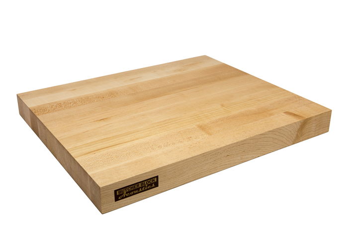 Butcher Block Acoustics 18" X 15" X 1-3/4" Maple Edge-G...