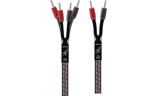 AudioQuest Rocket 33 Bi-wire speaker cables with pre-at...