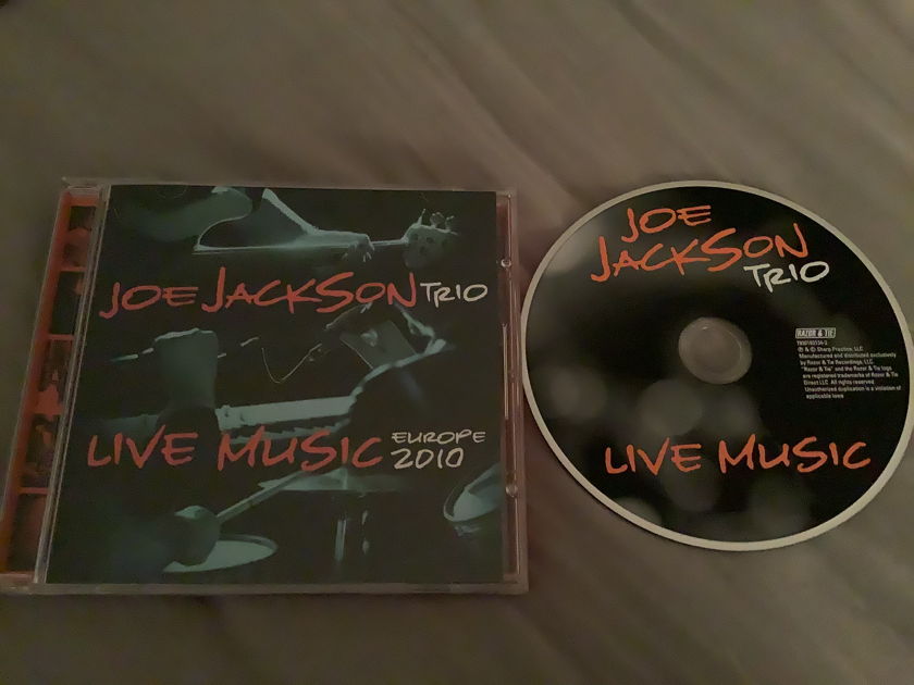 Joe Jackson Trio Live Music Europe 2010