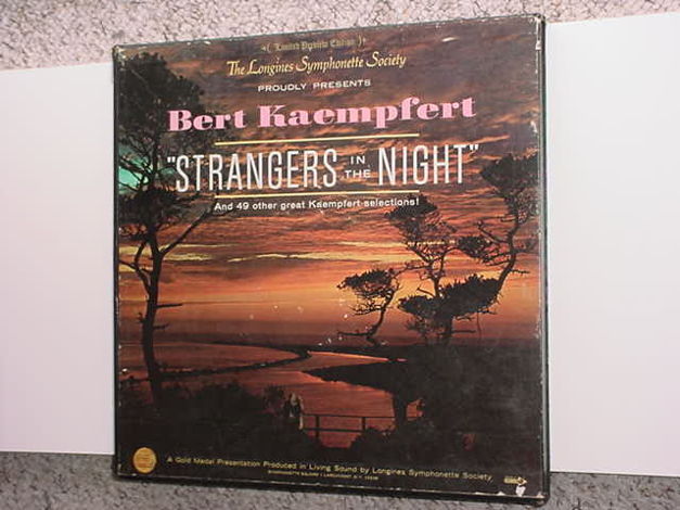 Bert Kaempfert 5 lp records box set - the Longines Symp...