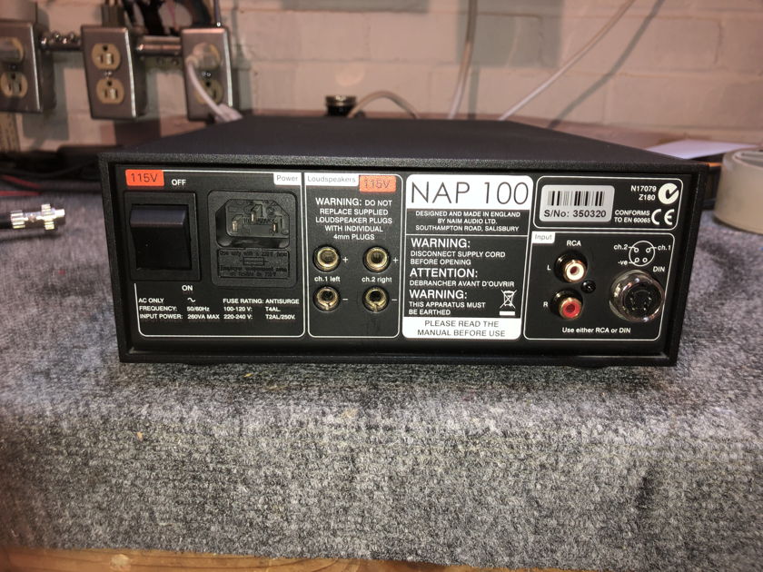 Naim NAP 100 power amplifier.. free ship