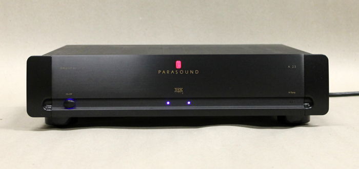 Parasound Halo A-23 Stereo Amplifier in Black Finish