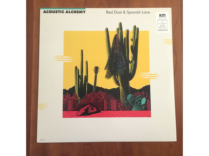 AUDIOPHILE: ACOUSTIC ALCHEMY "Red Dust & Spanish Lace MCA KM HQVV... $16