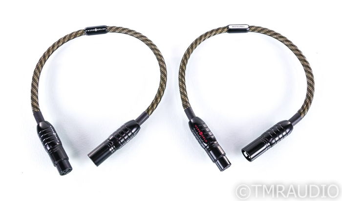 Wireworld Gold Eclipse 8 XLR Cables; .5m Pair Balanced ...