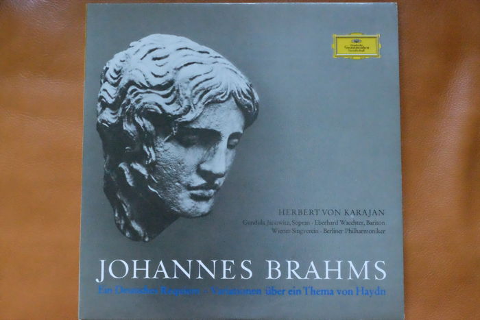 Brahms / von Karajan, Berlin Philharmonic -2 LP set, S...