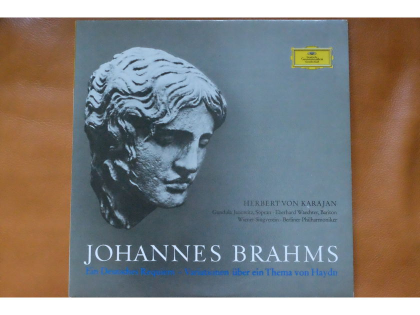 Brahms / von Karajan, Berlin Philharmonic -2 LP set, Stereo
