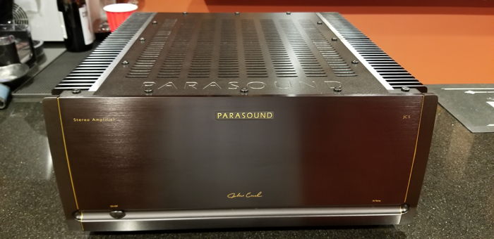 Parasound Halo JC5 JC-5 Stereo Power Amp Amplifier *Bla...