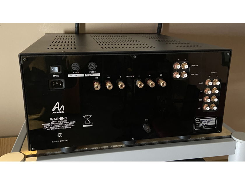 Audio Note (UK) Meishu Line Integrated Amplifier black