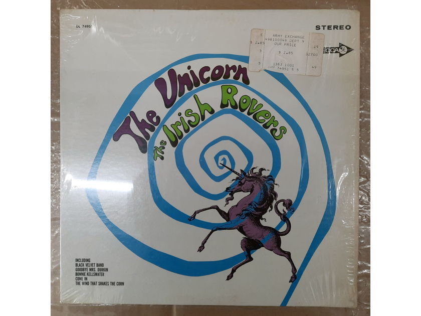 The Irish Rovers - The Unicorn 1967 EX REPRESS VINYL LP Decca DL 74951