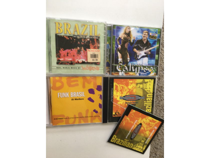 Brazil Brazilian cd lot of 4 cds Funk calypso rhythm boss’s samba