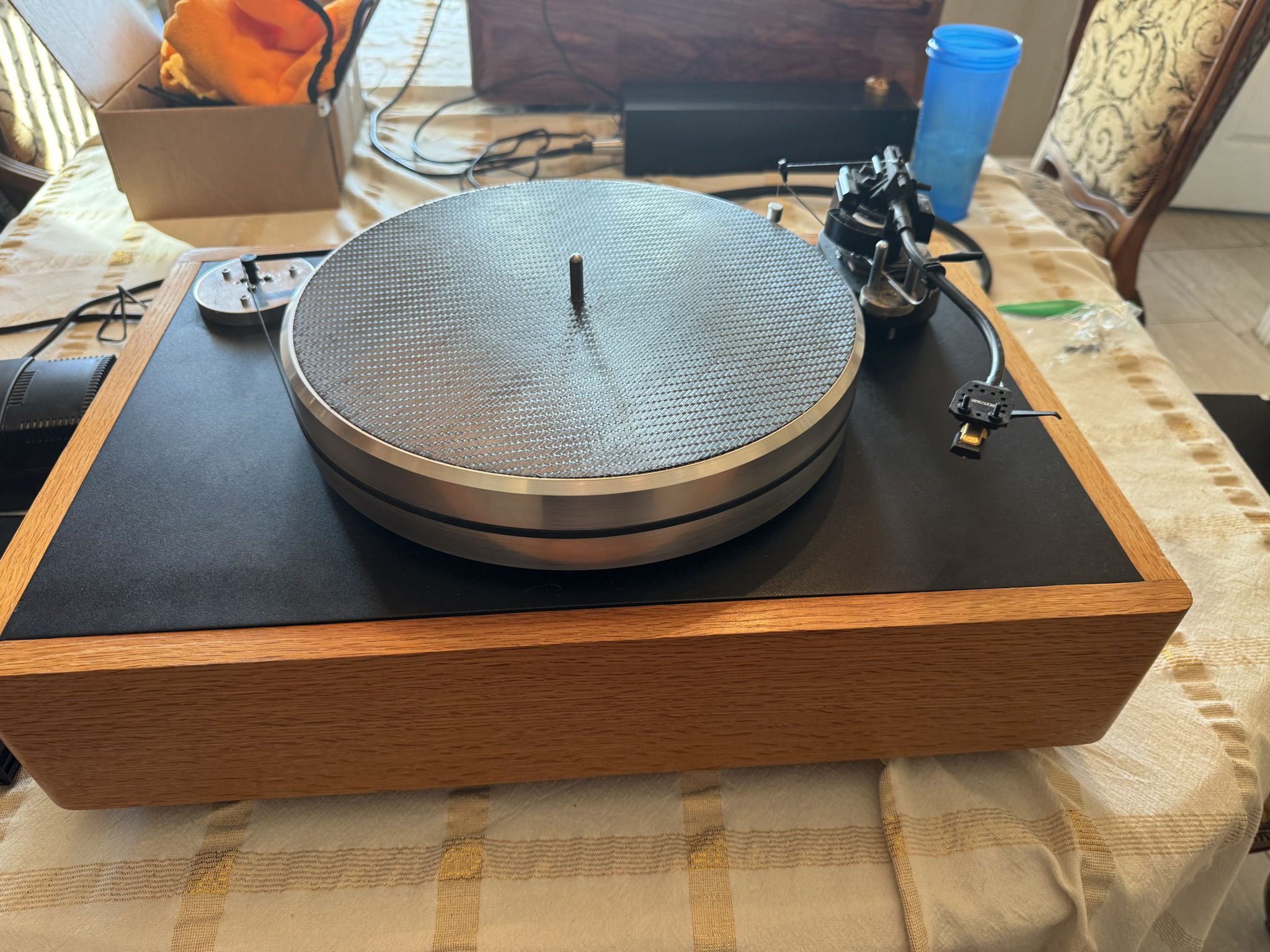 CHOIR AUDIO Turntable with SME 3 tonearm 2