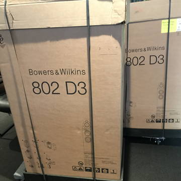 B&W (Bowers & Wilkins) 802D3 excellent condition piano ...