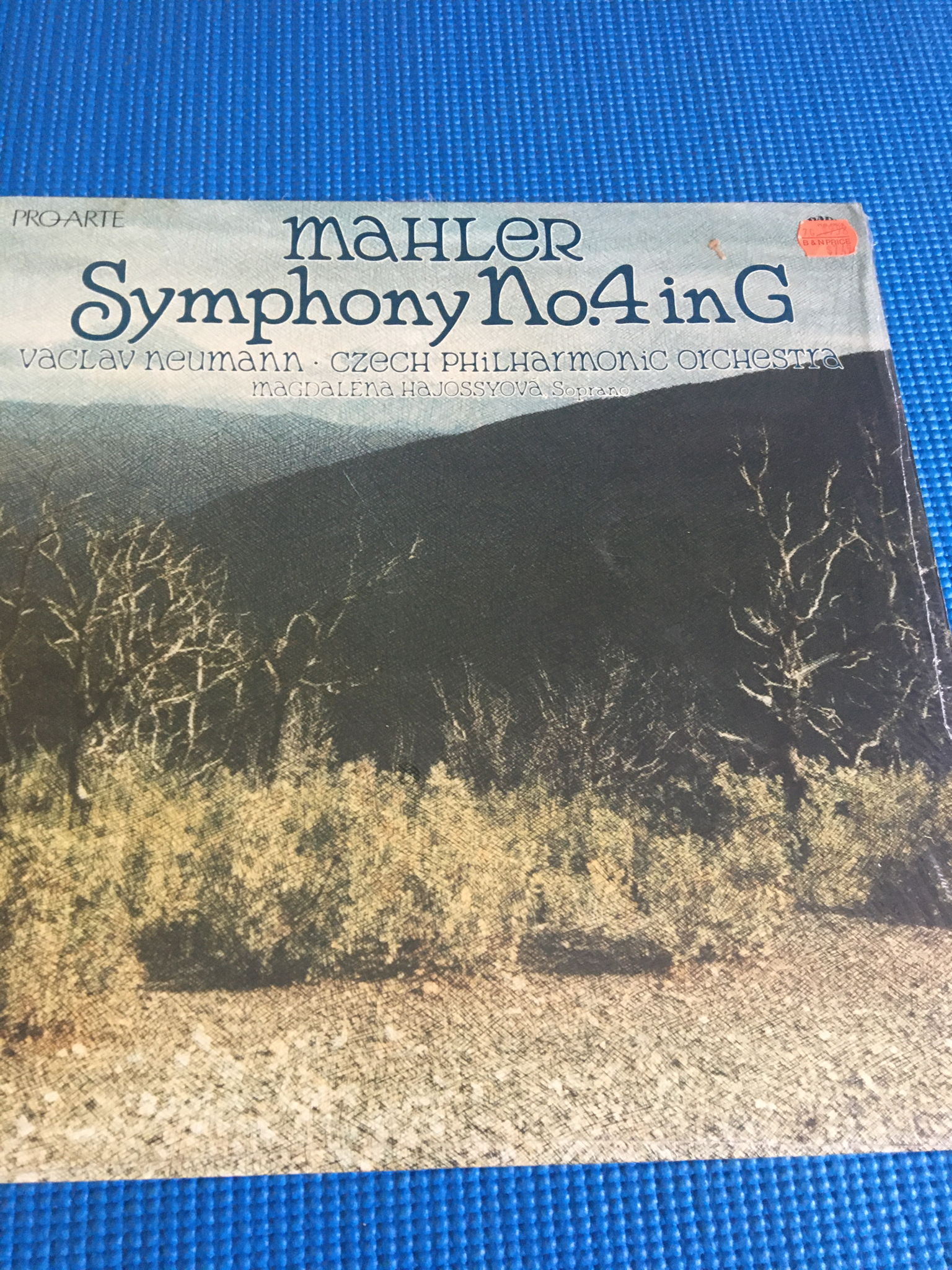 ProArte Mahler symphony no4 in G and no2 C minor  2 Lp ... 4