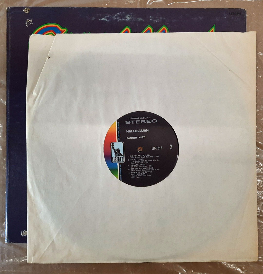 Canned Heat - Hallelujah 1969 EX ORIGINAL VINYL LP Libe... 4