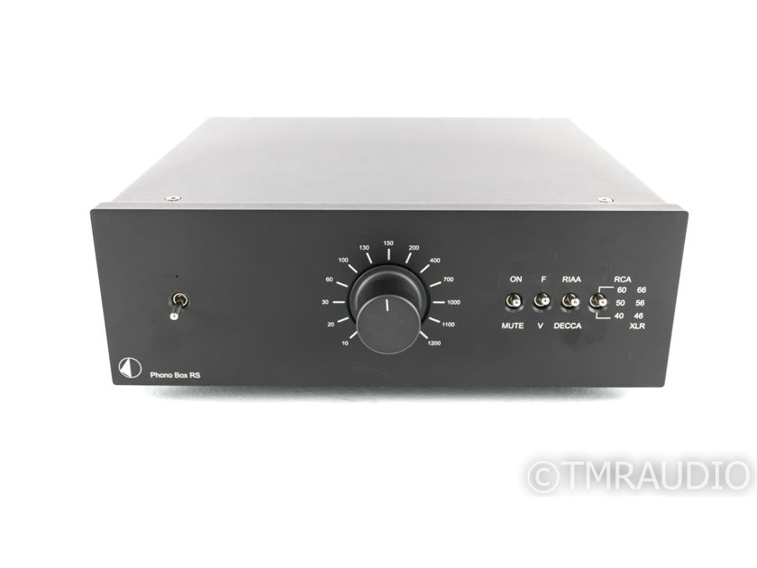 Pro-Ject Phono Box RS MM / MC Phono Preamplifier; AS-IS (Loud Popping) (23703)