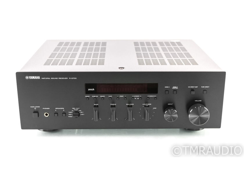 Yamaha R-S700 Stereo AM/FM Receiver; Remote; RS700; MM Phono (24954)