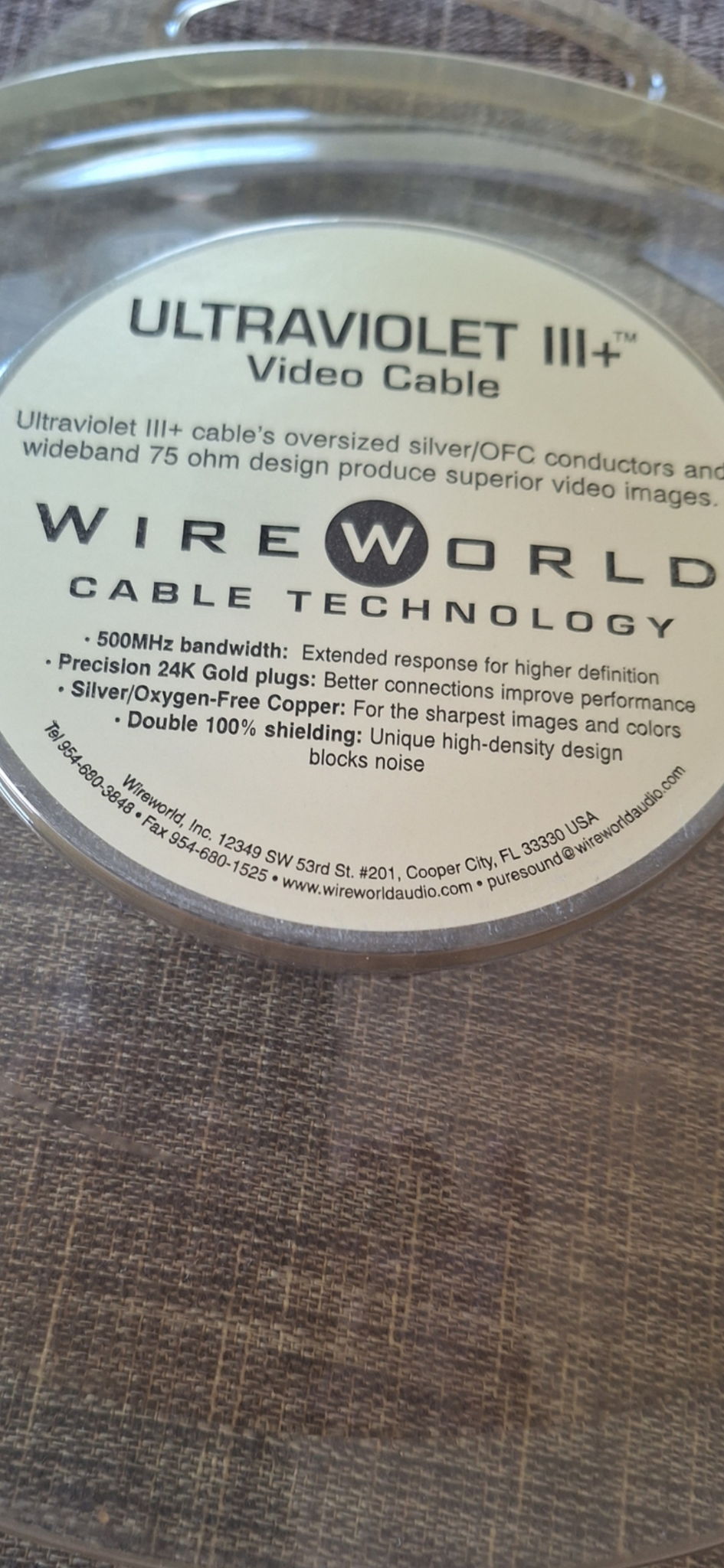 Wireworld Ultra Violet III+ 3 meter/10 feet Component V... 6