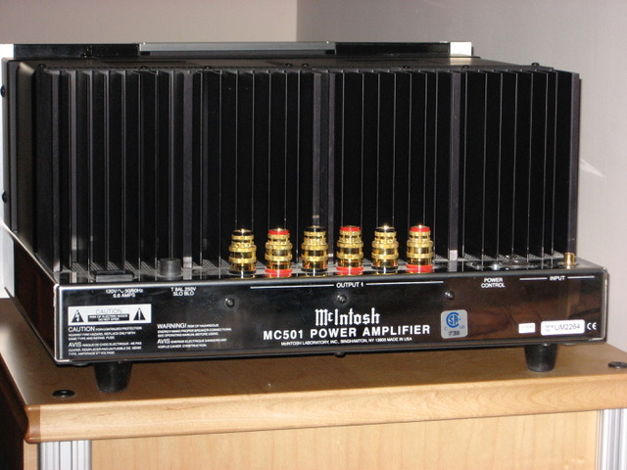 McIntosh MC501A Pair Monoblock Amplifiers